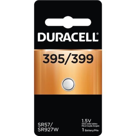 Duracell Specialty Watch Battery, PK2 D395/399PK09